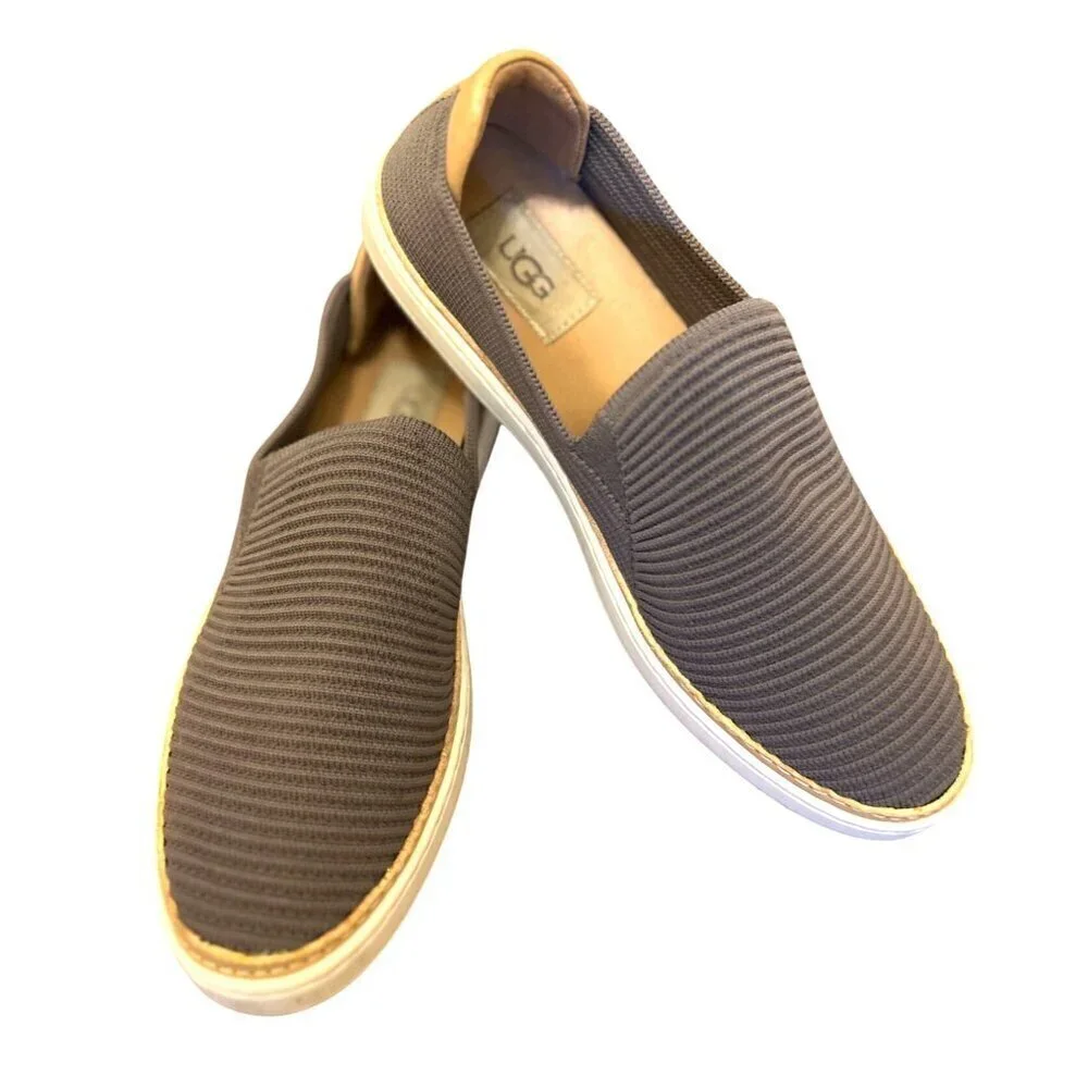 UGG Sammy Sneaker Gray Loafers Size 7.5